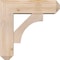 Ekena Millwork Westlake Craftsman Smooth Bracket w/ Offset Brace, Douglas Fir, 5 1/2"W x 16"D x 16"H BKT0604X16X16WTL04SDF - alternate 3